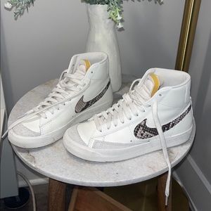 Snakeskin Nike Blazers